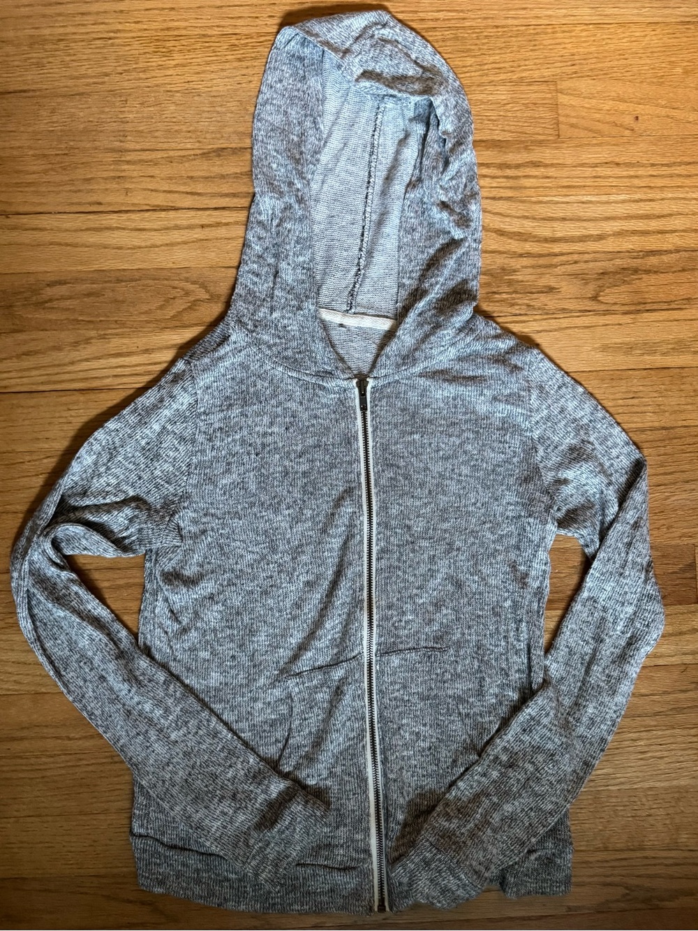 Light Gray Women's Zip Hoodie